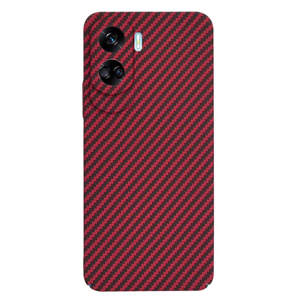 Калъф за Honor 90 Lite, Techsuit, Carbonite FiberShell, Червен