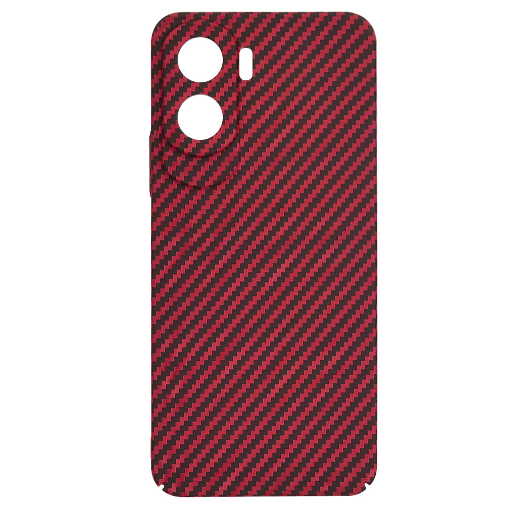 Калъф за Honor 90 Lite, Techsuit, Carbonite FiberShell, Червен