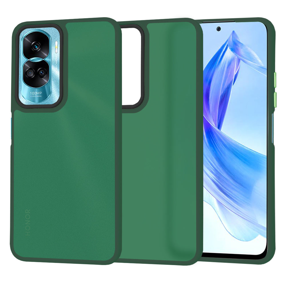 Калъф за Honor 90 Lite, Techsuit, HaloFrost, Зелен
