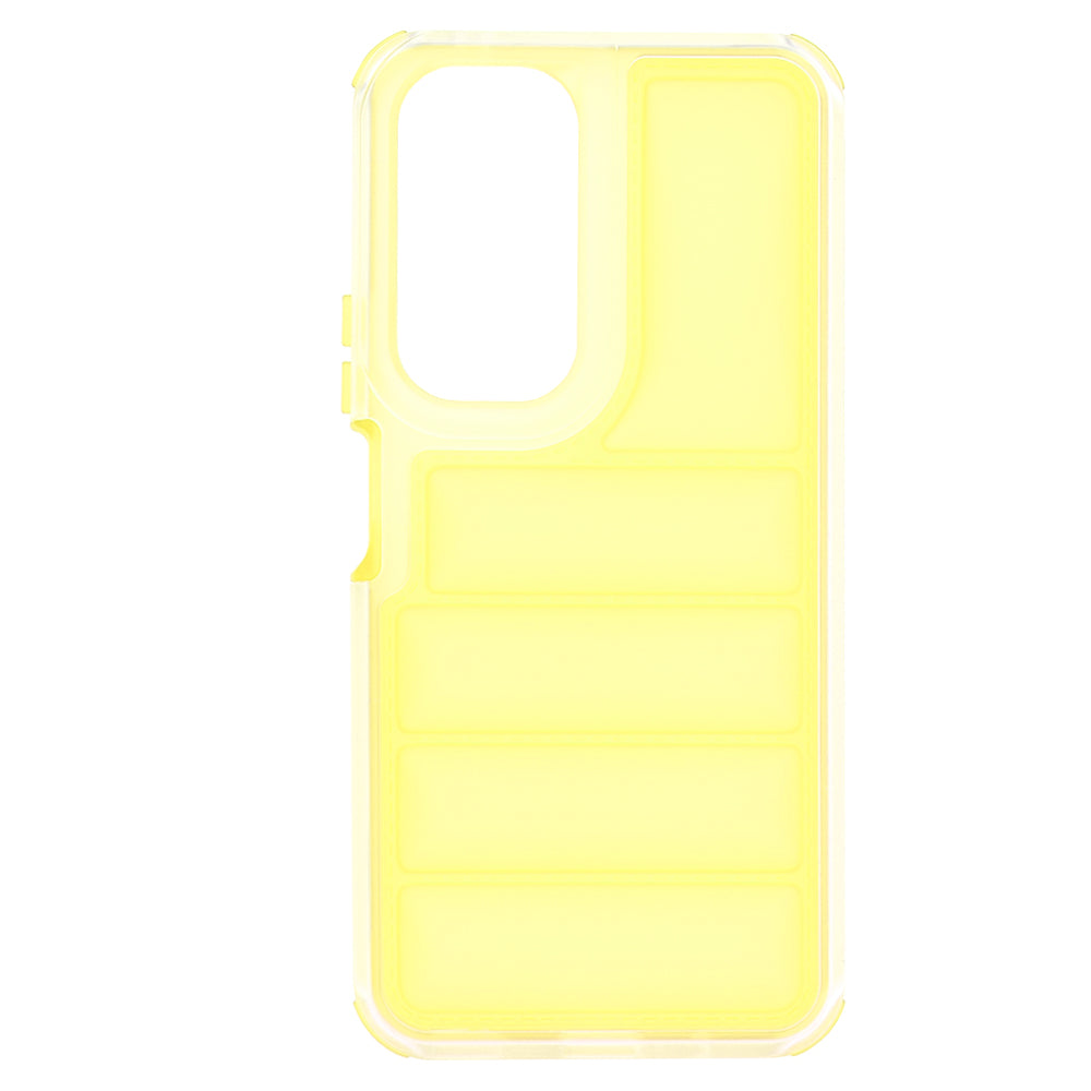 Калъф за Honor 90 Lite, Techsuit, Wave Shield, Жълт