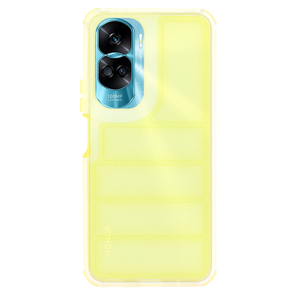 Калъф за Honor 90 Lite, Techsuit, Wave Shield, Жълт