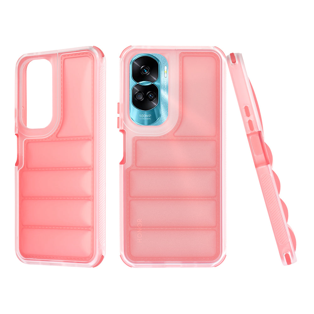 Калъф за Honor 90 Lite, Techsuit, Wave Shield, Червен