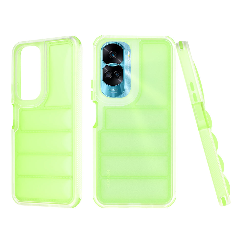 Калъф за Honor 90 Lite, Techsuit, Wave Shield, Зелен