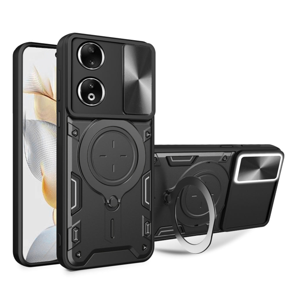Калъф за Honor 90, Techsuit, CamGuard Pro, Черен