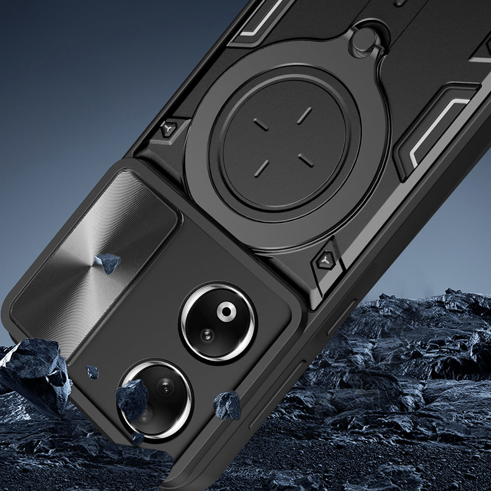Калъф за Honor 90, Techsuit, CamGuard Pro, Черен