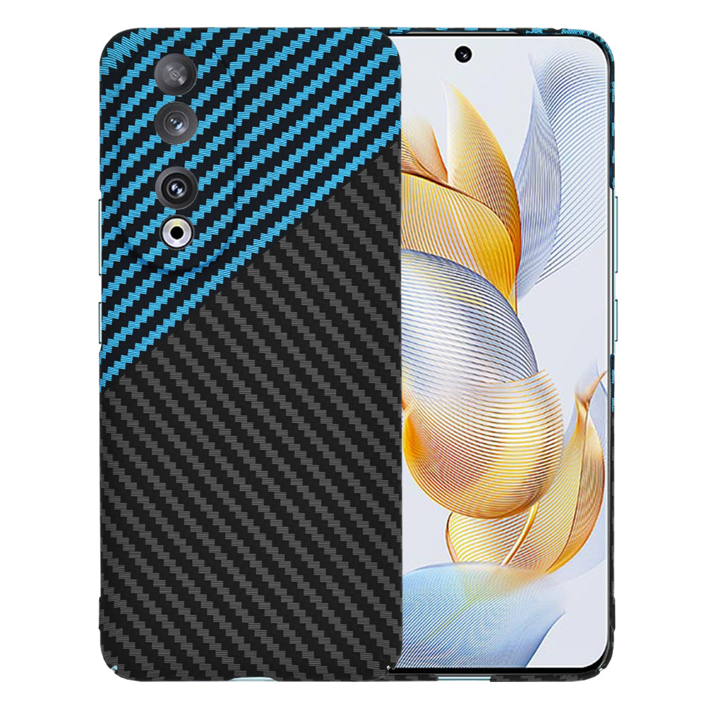 Калъф за Honor 90, Techsuit, Carbonite FiberShell, Черен Bleu