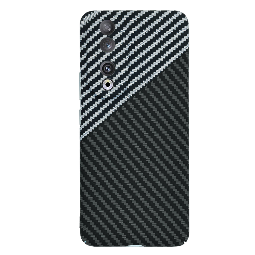Калъф за Honor 90, Techsuit, Carbonite FiberShell, Черно Сиво