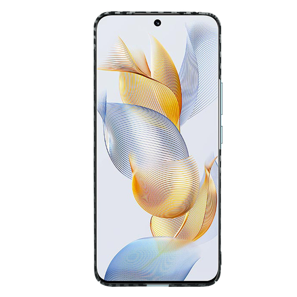 Калъф за Honor 90, Techsuit, Carbonite FiberShell, Черно Сиво