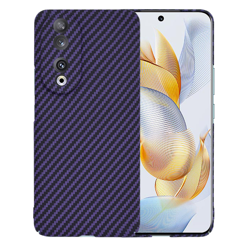 Калъф за Honor 90, Techsuit, Carbonite FiberShell, Лилав