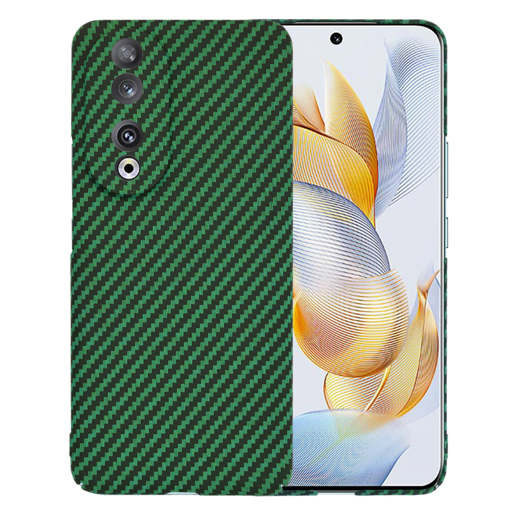 Калъф за Honor 90, Techsuit, Carbonite FiberShell, Зелен