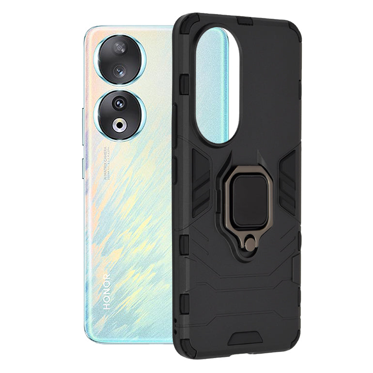 Калъф за Honor 90, Techsuit, Shield, Черен