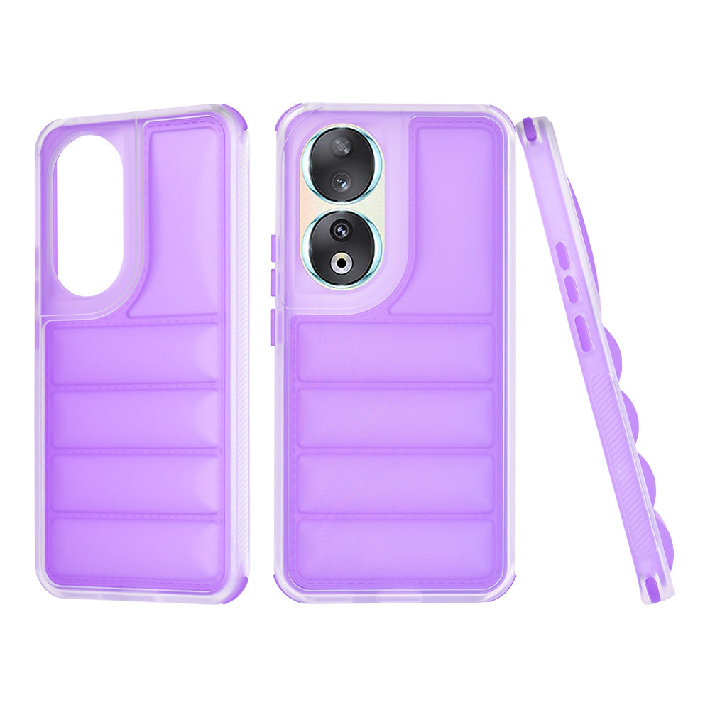 Калъф за Honor 90, Techsuit, Wave Shield, Лилав