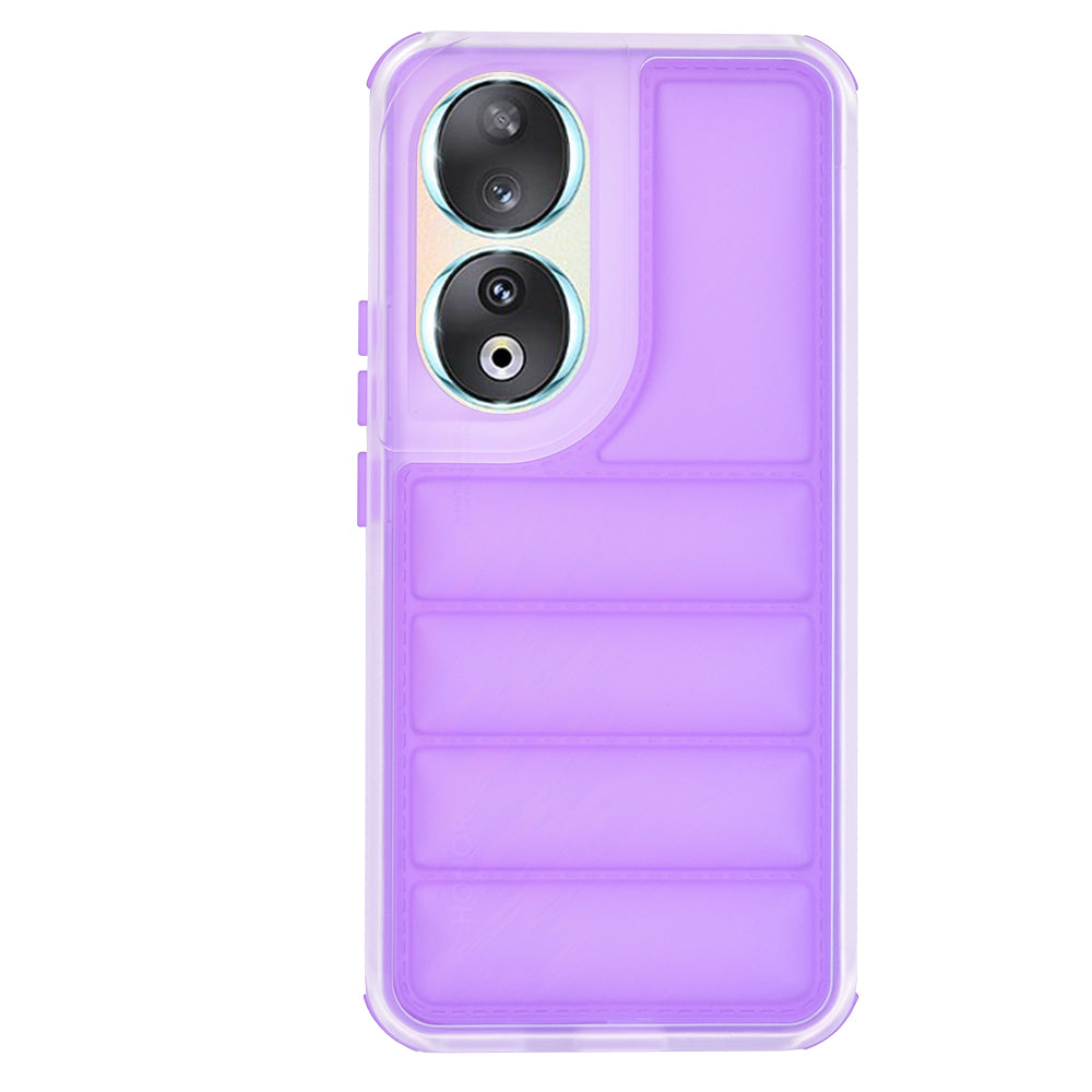 Калъф за Honor 90, Techsuit, Wave Shield, Лилав