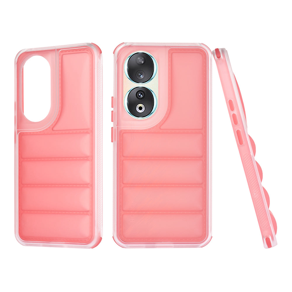 Калъф за Honor 90, Techsuit, Wave Shield, Червен