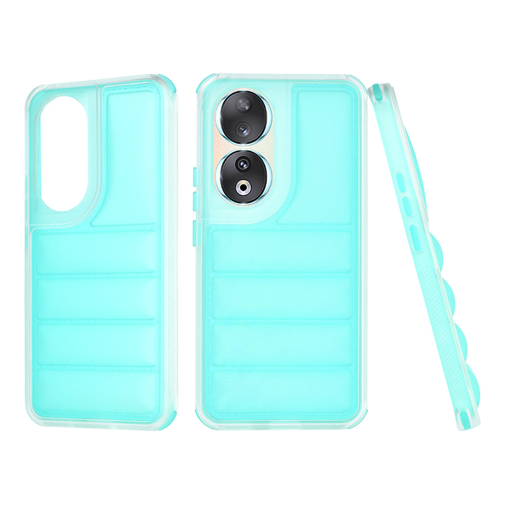 Калъф за Honor 90, Techsuit, Wave Shield, Тюркоаз