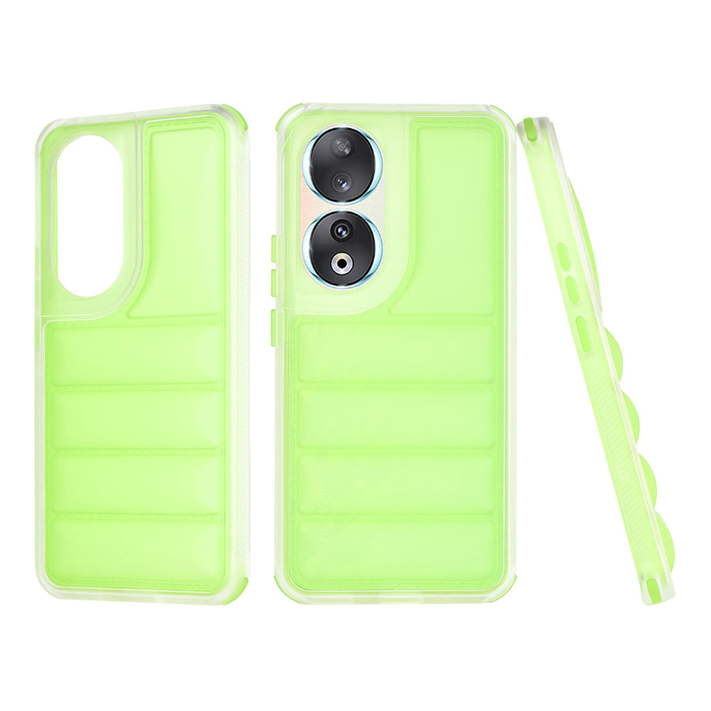 Калъф за Honor 90, Techsuit, Wave Shield, Зелен
