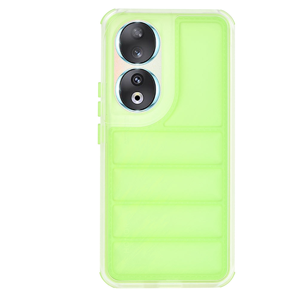 Калъф за Honor 90, Techsuit, Wave Shield, Зелен