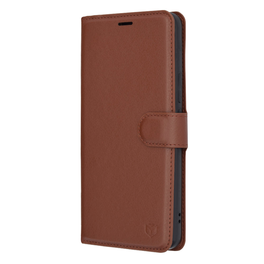 Калъф за Honor Magic5 Pro, Techsuit, Leather Folio, Кафяв