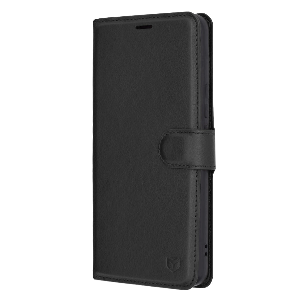 Калъф за Honor Magic5 Pro, Techsuit, Leather Folio, Черен