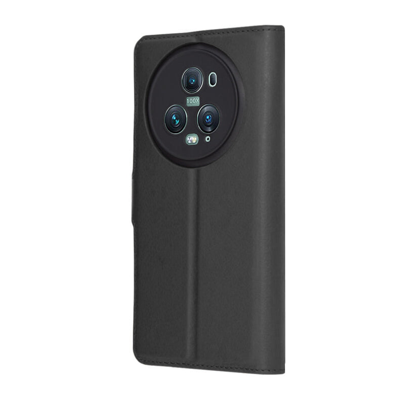 Калъф за Honor Magic5 Pro, Techsuit, Leather Folio, Черен