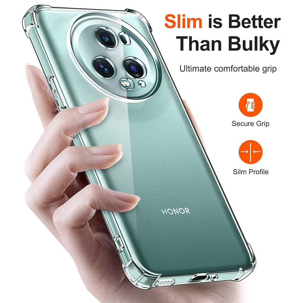 Калъф за Honor Magic5 Pro, Techsuit, противоударен прозрачен