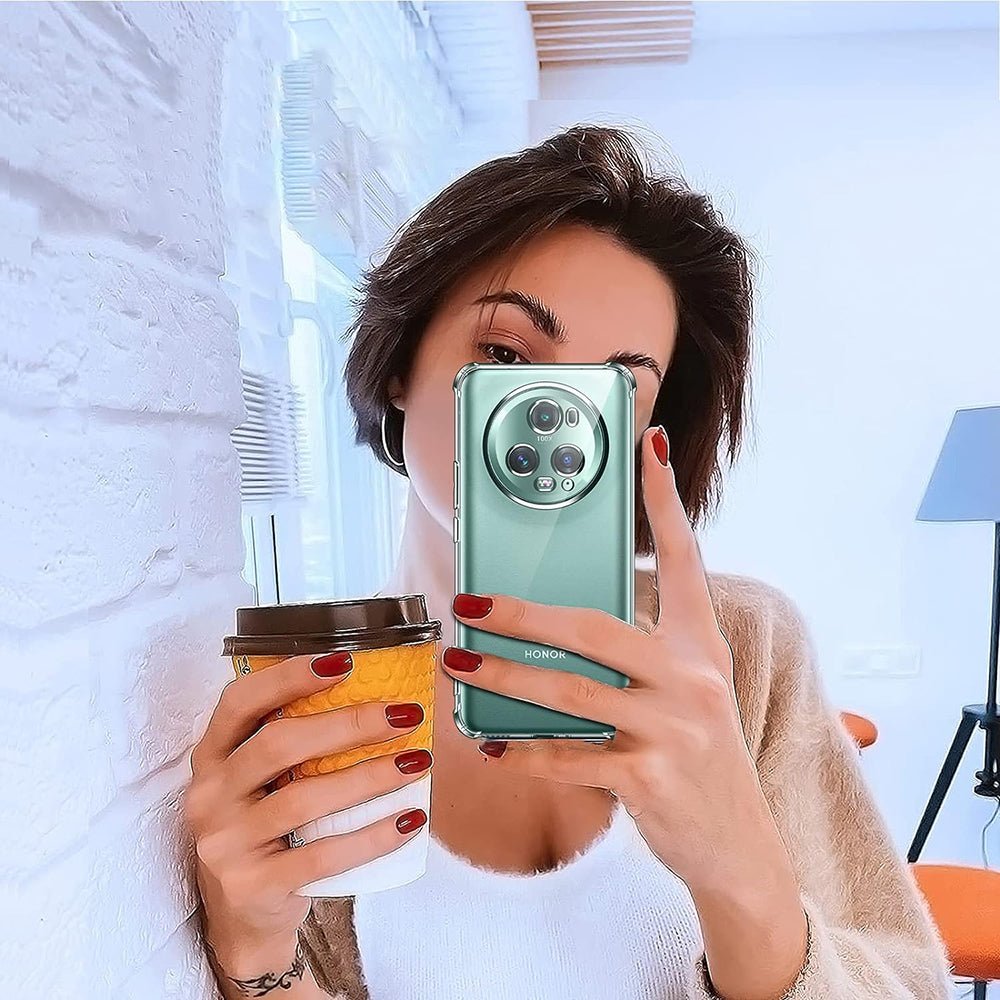 Калъф за Honor Magic5 Pro, Techsuit, противоударен прозрачен