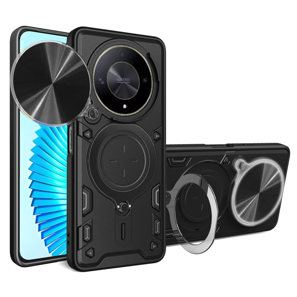 Калъф за Honor Magic6 Lite, Techsuit, CamGuard Pro, Черен