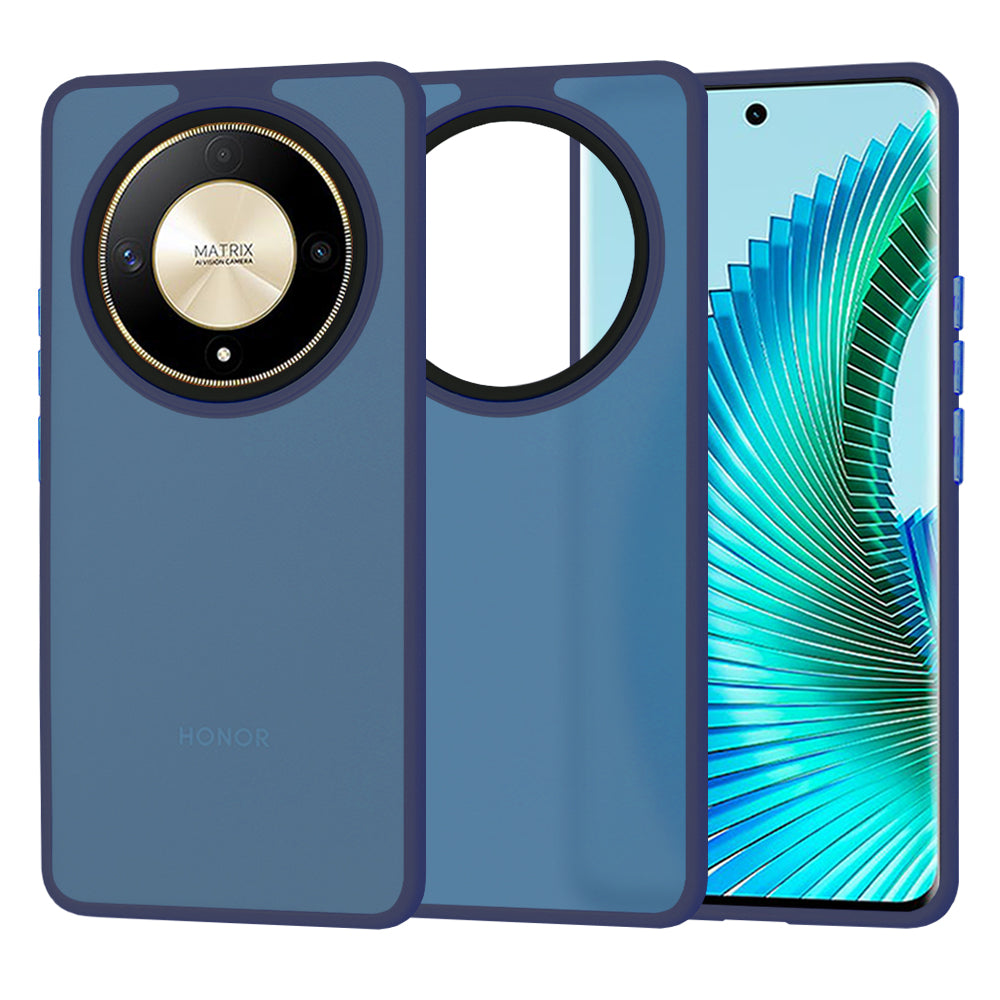 Калъф за Honor Magic6 Lite, Techsuit, HaloFrost, Тъмносин