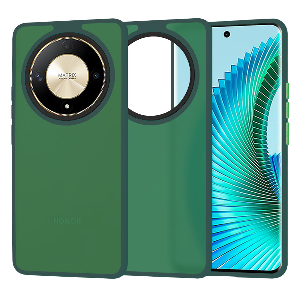 Калъф за Honor Magic6 Lite, Techsuit, HaloFrost, Зелен