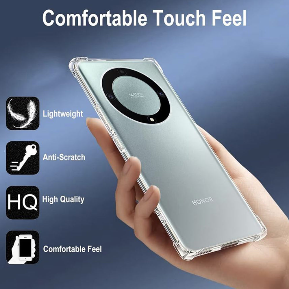 Калъф за Honor Magic6 Lite, Techsuit, противоударен прозрачен
