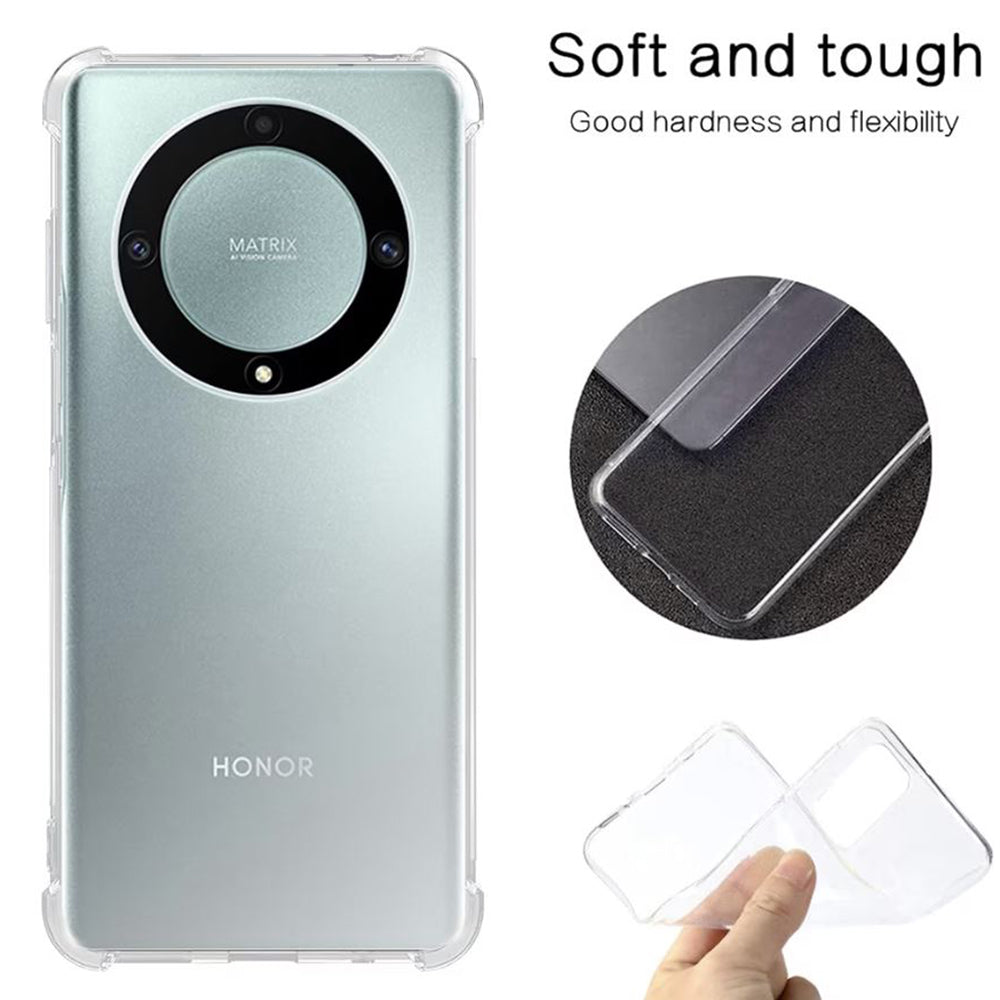Калъф за Honor Magic6 Lite, Techsuit, противоударен прозрачен
