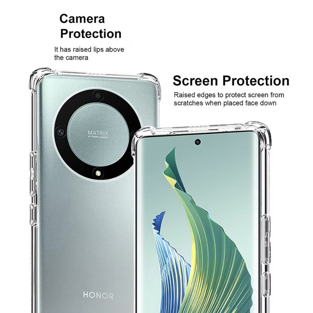 Калъф за Honor Magic6 Lite, Techsuit, противоударен прозрачен