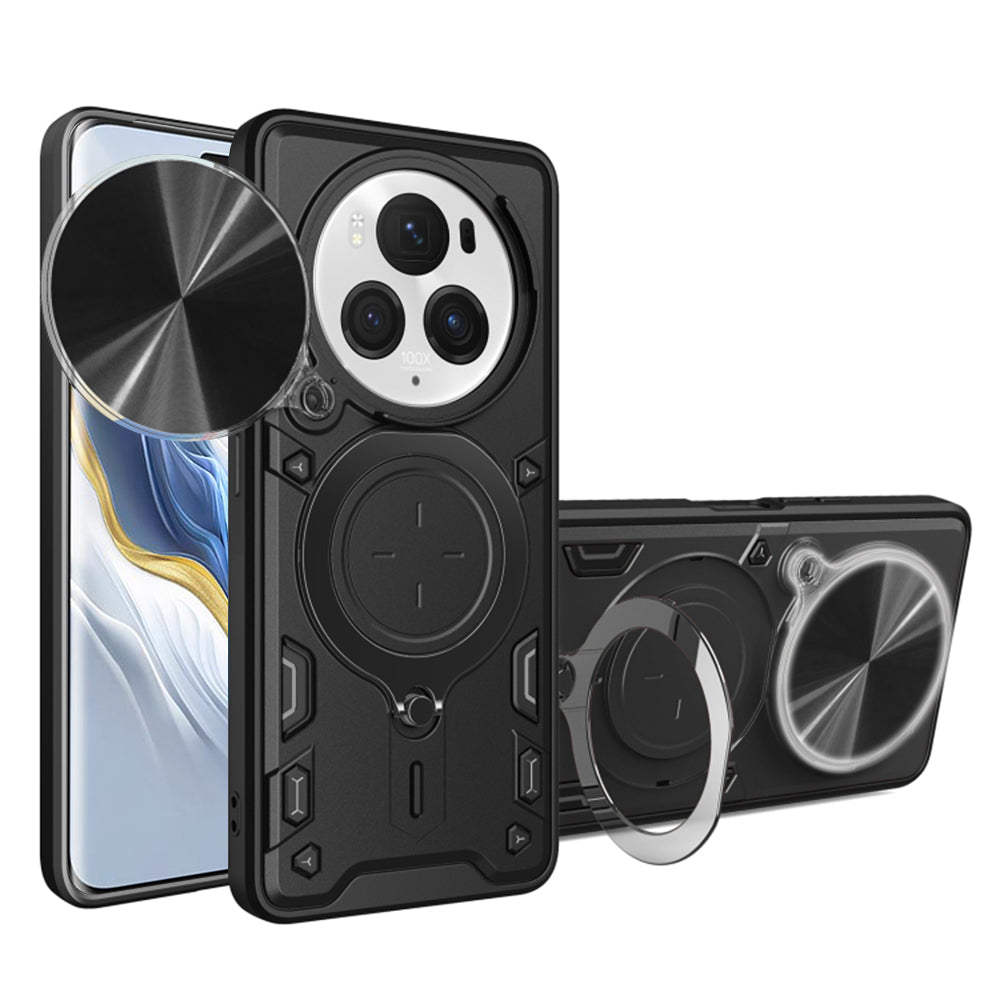 Калъф за Honor Magic6 Pro, Techsuit, CamGuard Pro, Черен