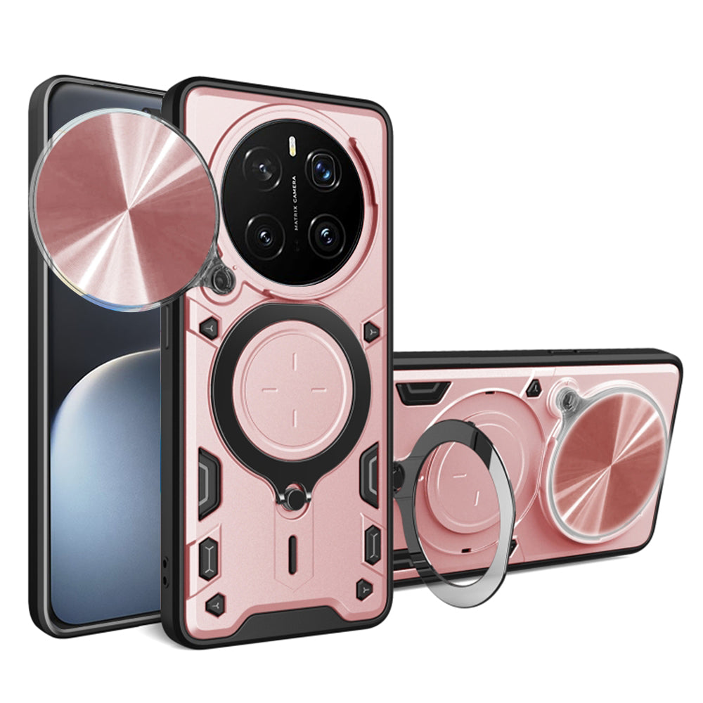Калъф за Honor Magic7 Pro, Techsuit, CamGuard Pro, Розово злато
