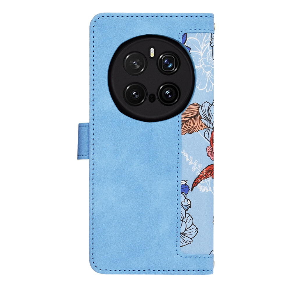 Калъф за Honor Magic7 Pro, Techsuit, FlipCraft, Син