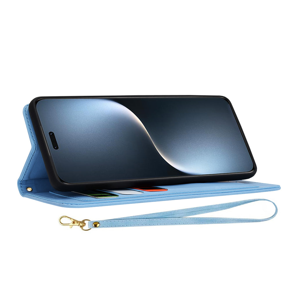 Калъф за Honor Magic7 Pro, Techsuit, FlipCraft, Син