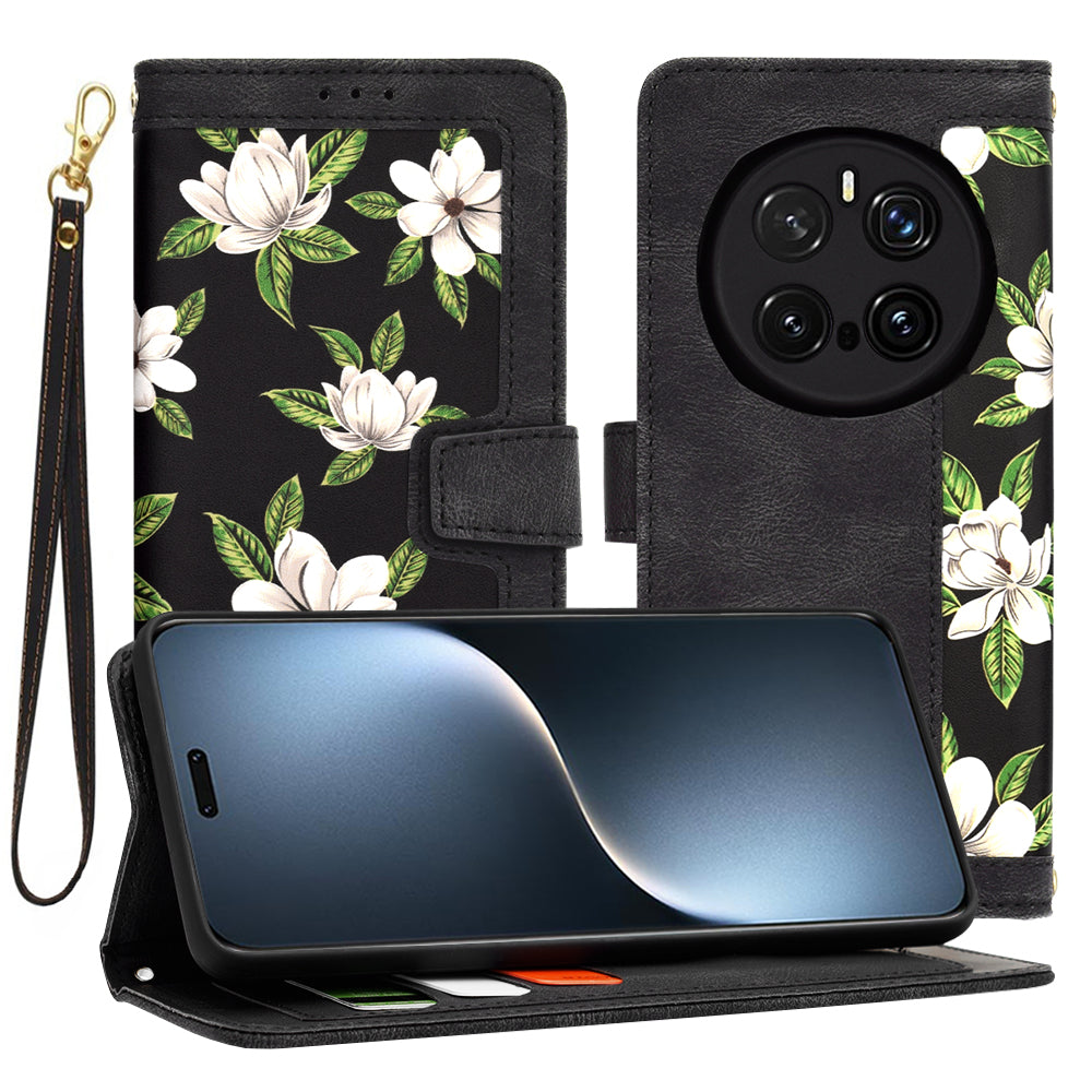 Калъф за Honor Magic7 Pro, Techsuit, FlipCraft, Черен