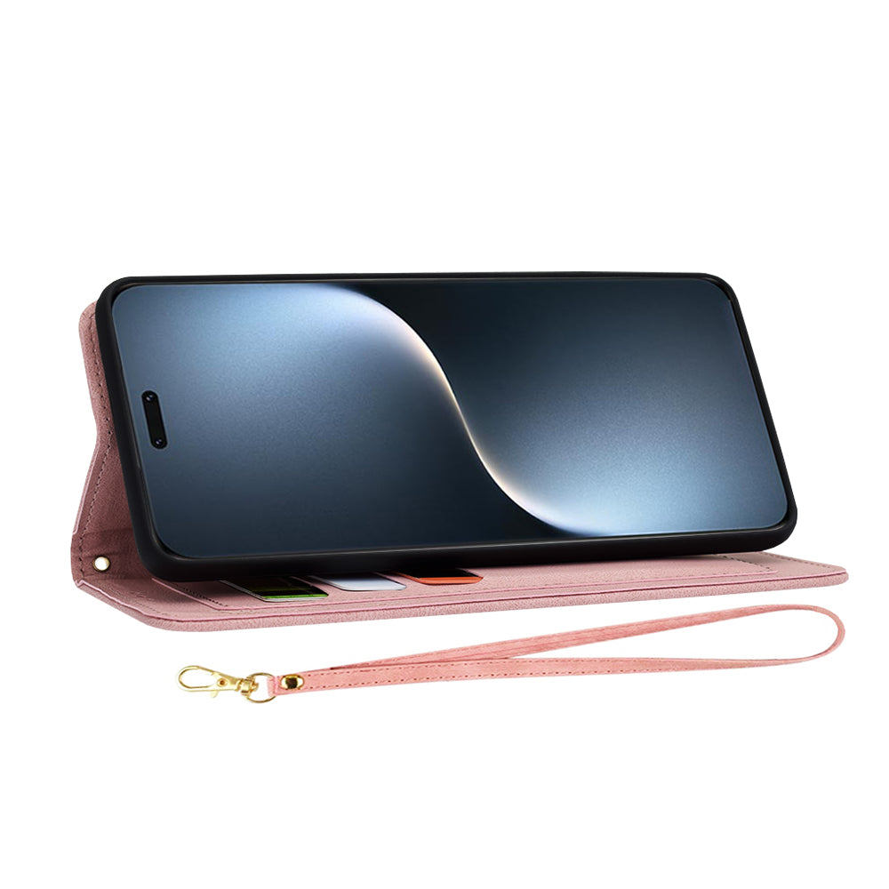 Калъф за Honor Magic7 Pro, Techsuit, FlipCraft, Розов