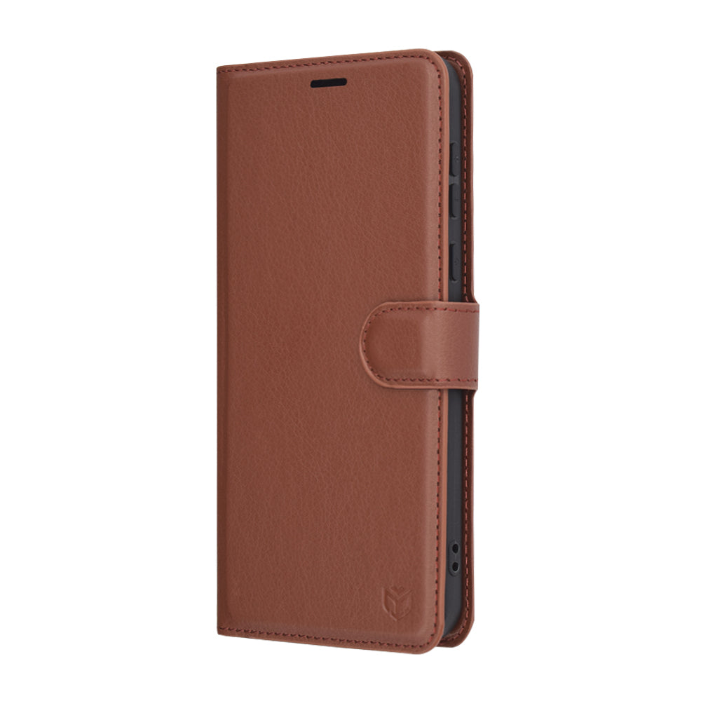 Калъф за Honor Magic7 Pro, Techsuit, Leather Folio, Кафяв