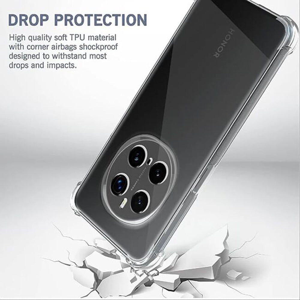 Калъф за Honor Magic7 Pro, Techsuit, Shockproof Clear, Прозрачен