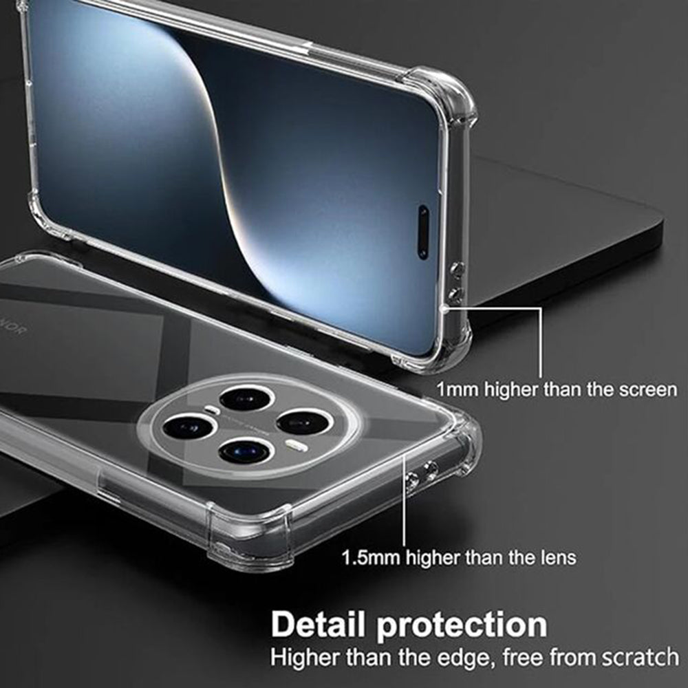 Калъф за Honor Magic7 Pro, Techsuit, Shockproof Clear, Прозрачен