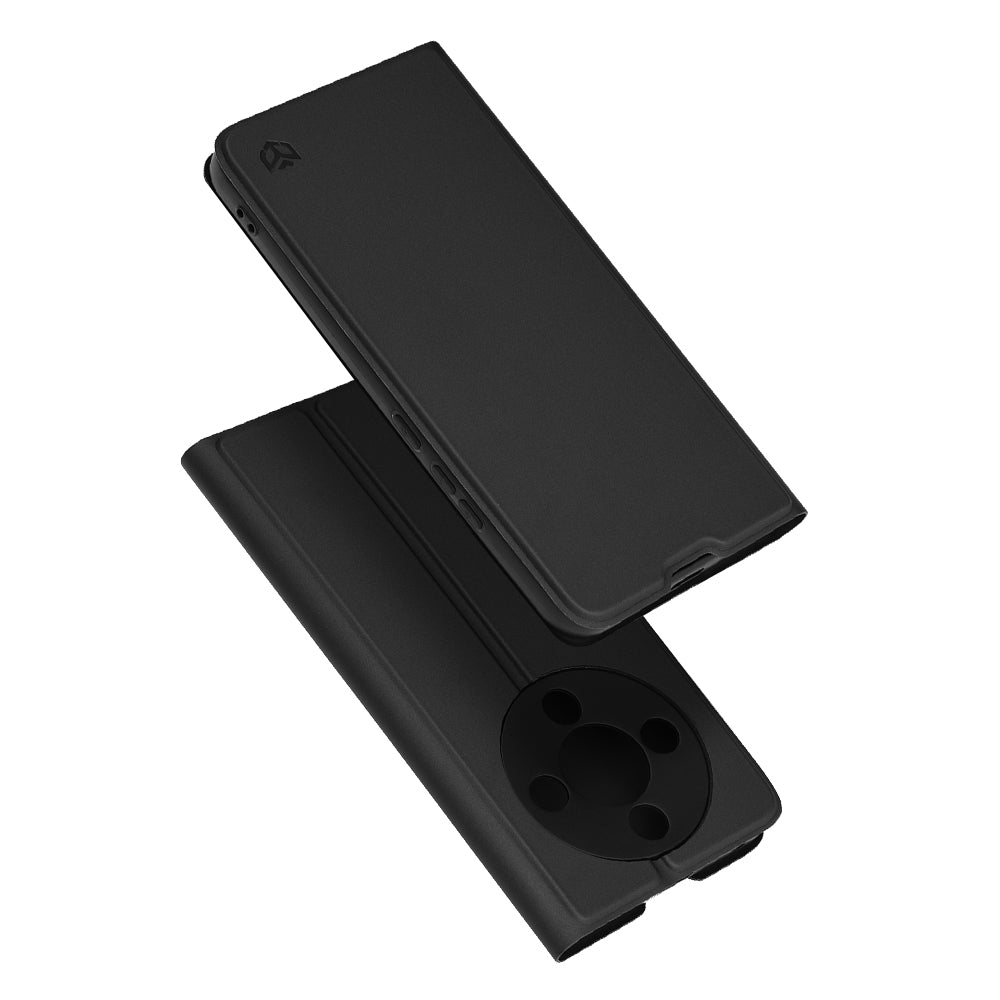 Калъф за Honor Magic8 Lite, Techsuit, Magskin Book, Черен