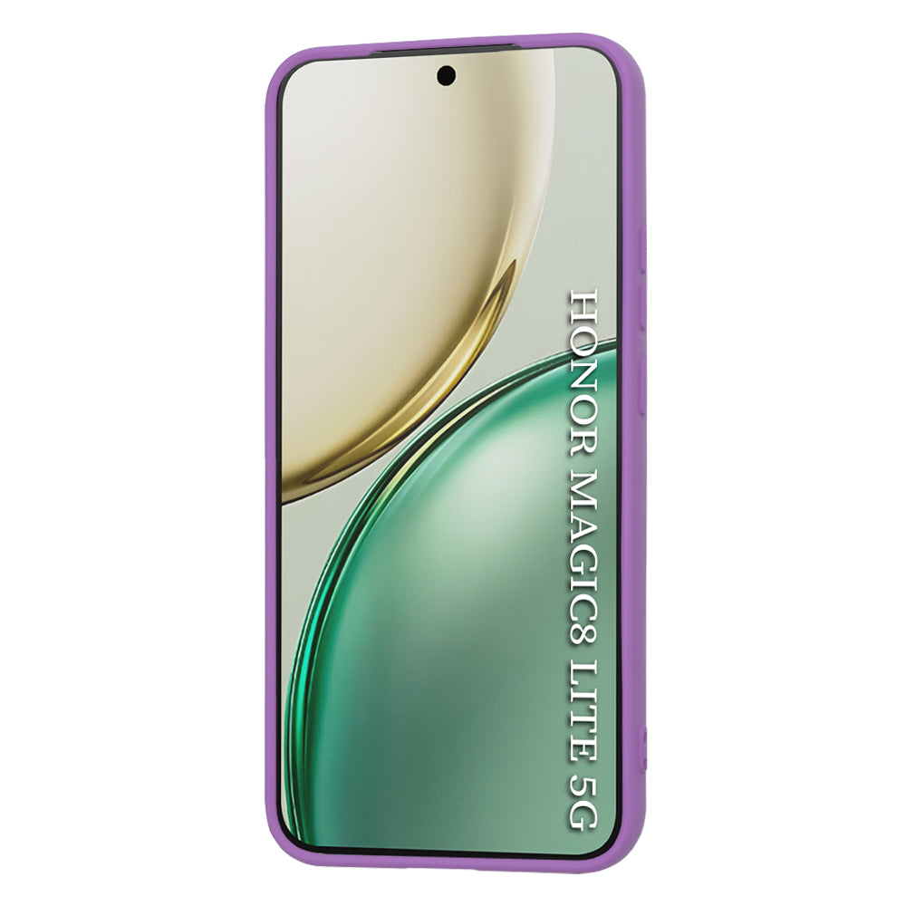 Калъф за Honor Magic8 Lite, Techsuit, SoftFlex, Лилав