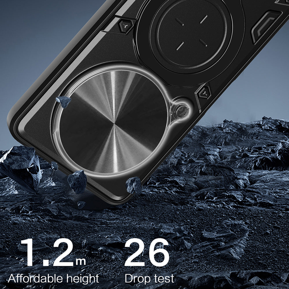 Калъф за Honor Magic8 Pro, Techsuit, CamGuard Pro, Черен