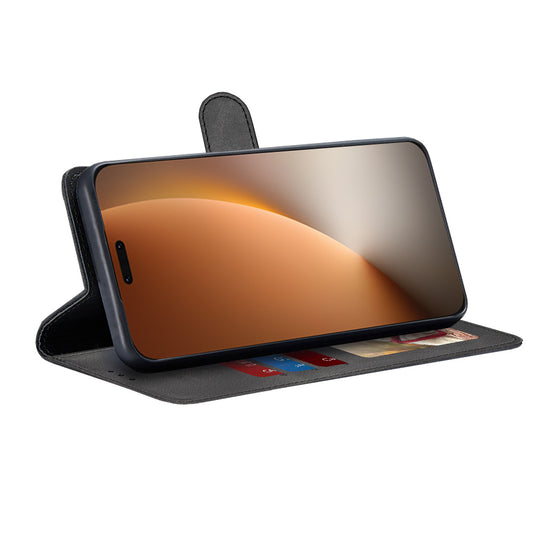 Калъф за Honor Magic8 Pro, Techsuit, Diary Book, Черен