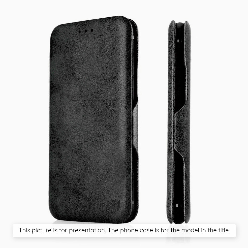 Калъф за Honor Magic8 Pro, Techsuit, Safe Wallet Plus, Черен