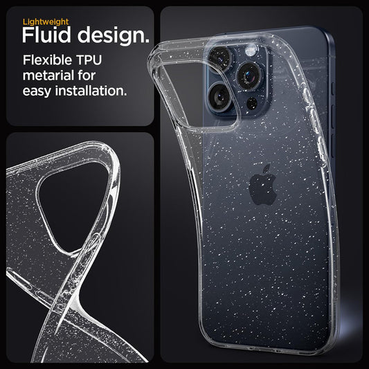 Калъф за Honor Magic8 Pro, Techsuit, SparkleSkin, Прозрачен