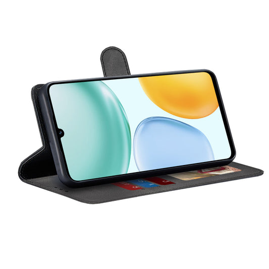 Калъф за Honor X5c Plus, Techsuit, Diary Book, Черен