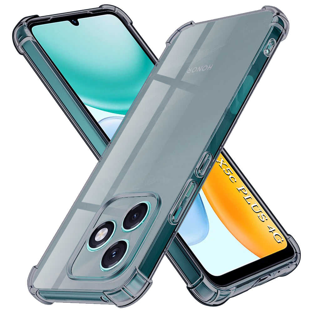 Калъф за Honor X5c Plus, Techsuit, Shockproof Clear, Димен