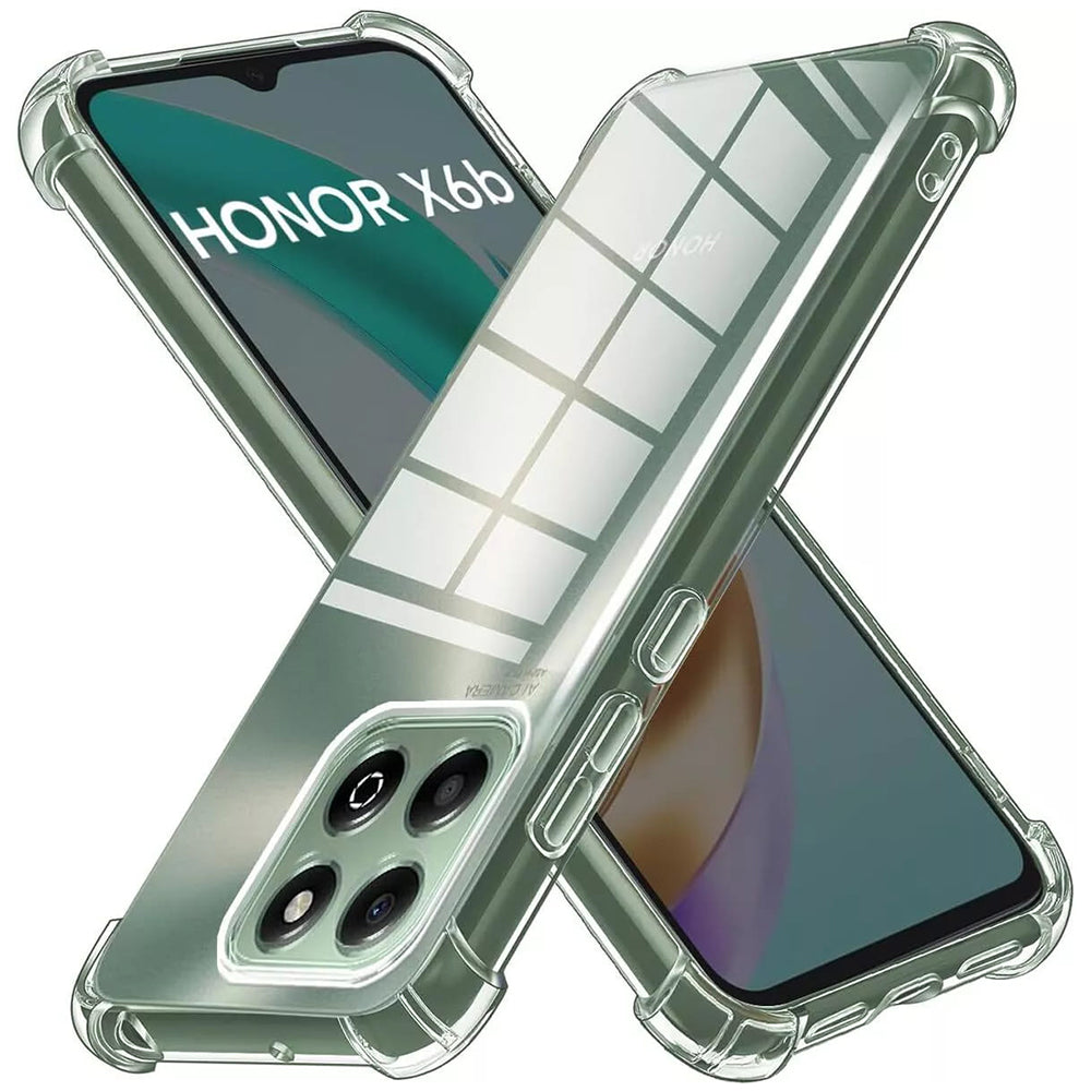 Калъф за Honor X6b, Techsuit, Shockproof Clear, Прозрачен